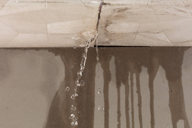 Professional Flood Damage Cleanup technician working in Alpine, TX
